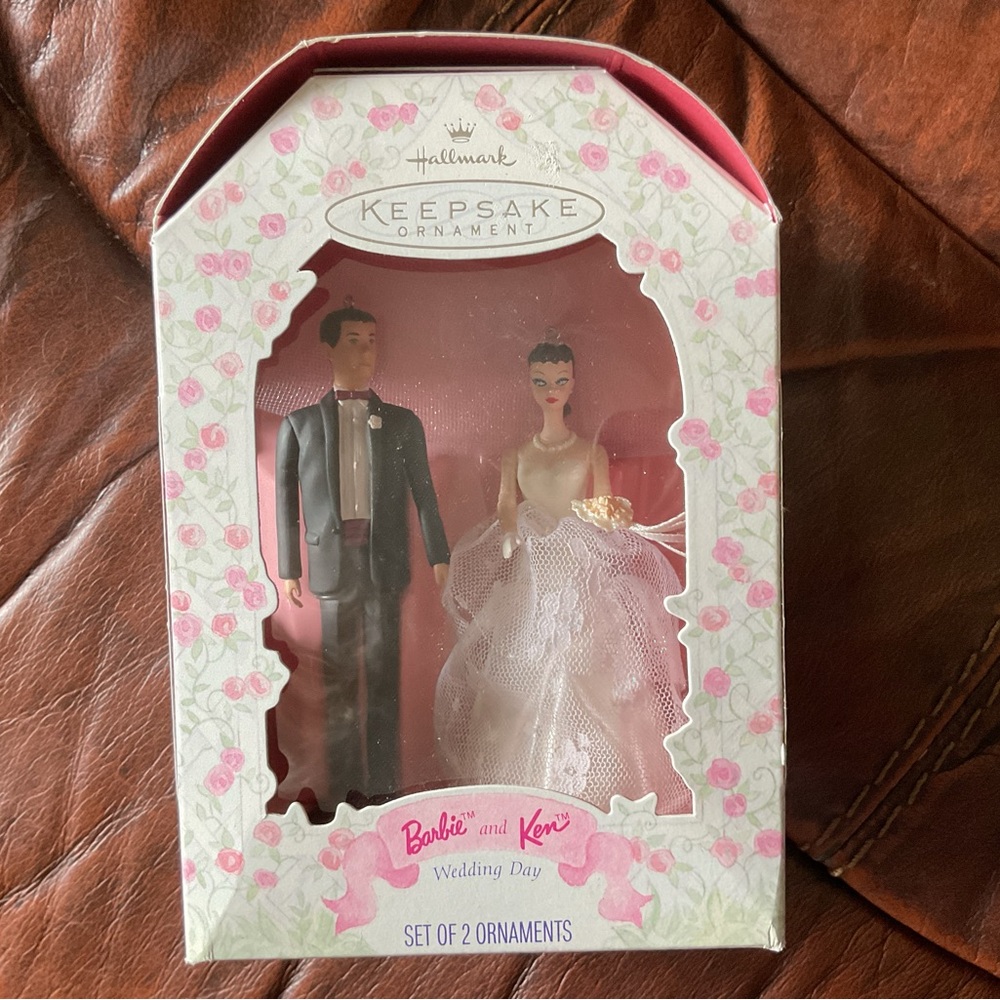 Hallmark Keepsake Barbie and Ken Wedding Day Ornaments